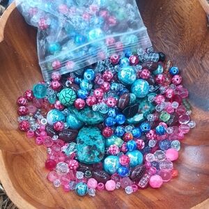 1lb Of Colorful Beads